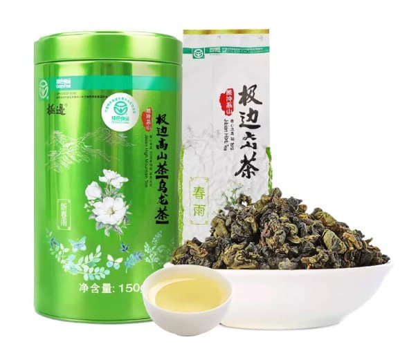 Frontier New Spring Rain Roasted Fire-Aroma Oolong Tea - High-Mountain Tea, Green Food, Rich Floral Aroma