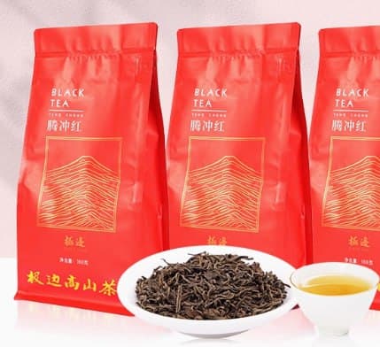 Jibian Tengchong Red – Yunnan Highland Black Tea, Oolong Fusion