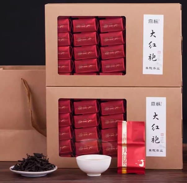 2025 Spring Da Hong Pao – Handmade Charcoal Roasted Wuyi Rock Tea, Floral & Fruity Aroma, Rougui