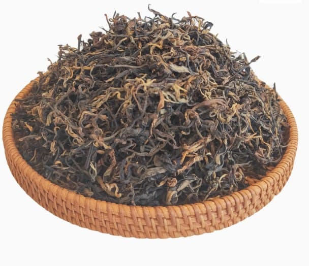 2025 Early Spring Yunnan Dian Hong Large Leaf Arbor Ancient Tree Pu'er Sun-Dried Red Tea