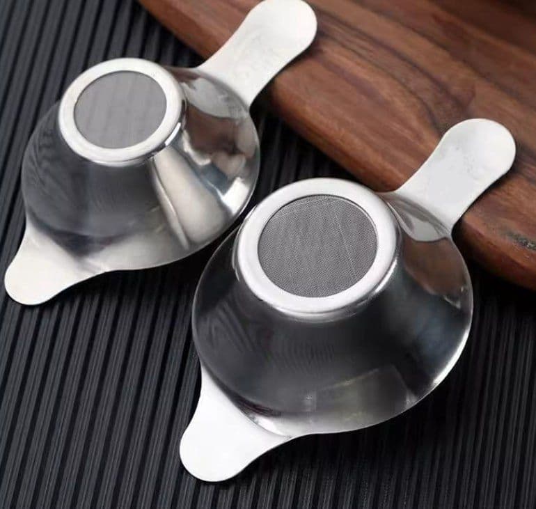 Tea Strainer - 304 Stainless Steel Filter Mesh for Teapot