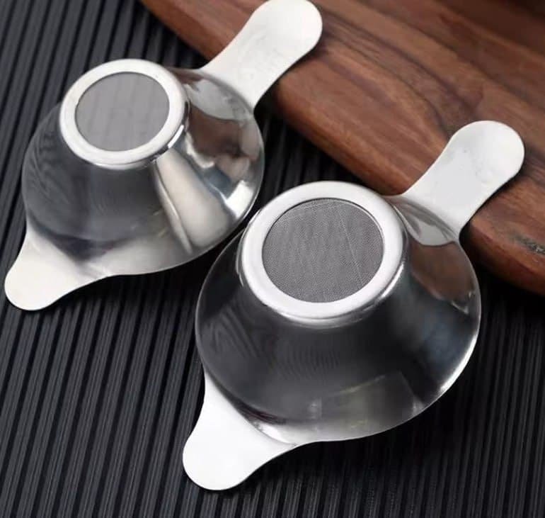 Tea Strainer - 304 Stainless Steel Filter Mesh for Teapot