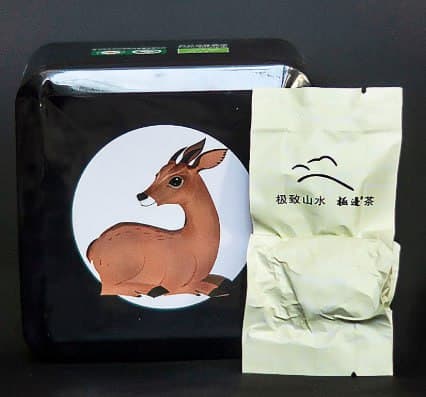 Jibian Jiaren Red Goral Organic High Mountain Oolong Tea Gift Box, Yunnan Tea
