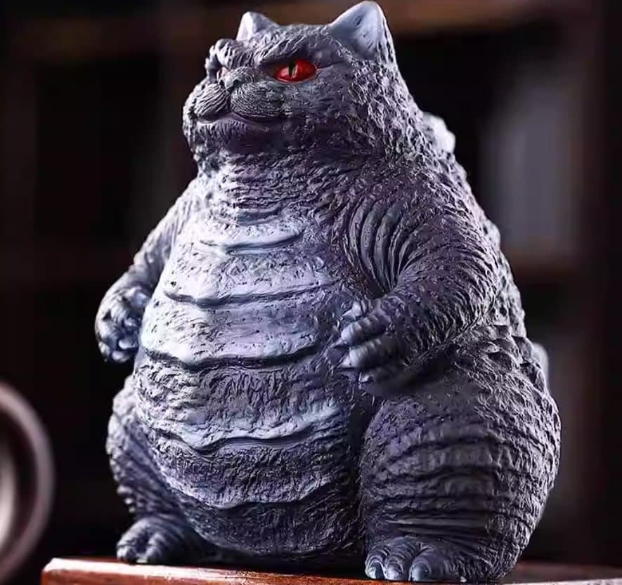Creative Cartoon New Sloth Catzilla Tea Pet Figurine – Tea Table Decoration